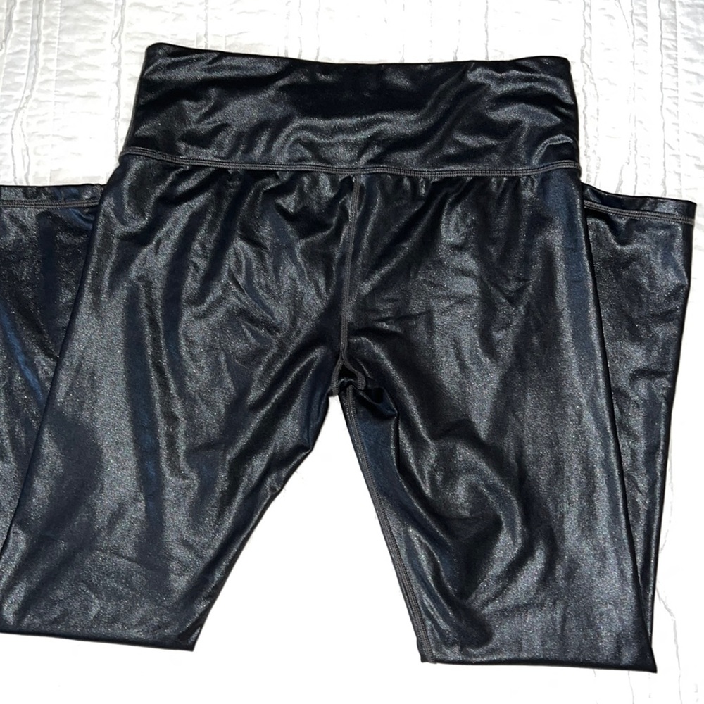 Athleta Dark Shiny full length leggings